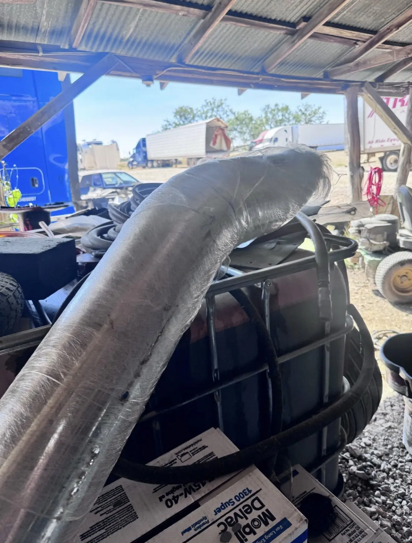 7" Chrome Stacks