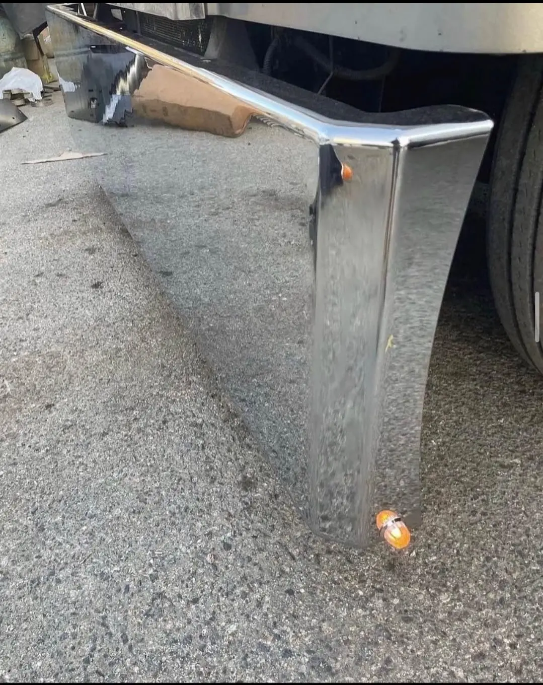 20" miter bumper