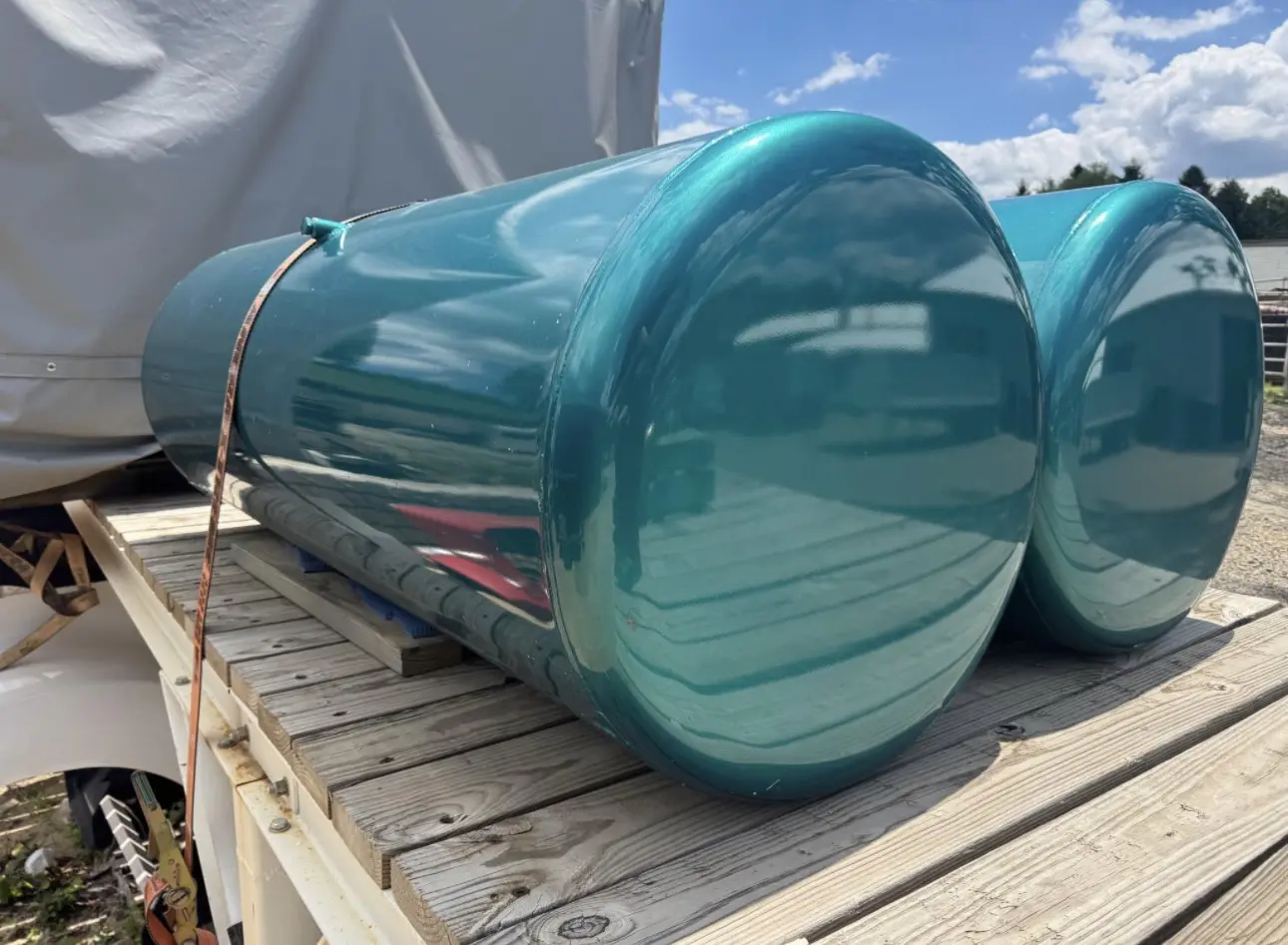 150gal Peterbilt fuel tanks