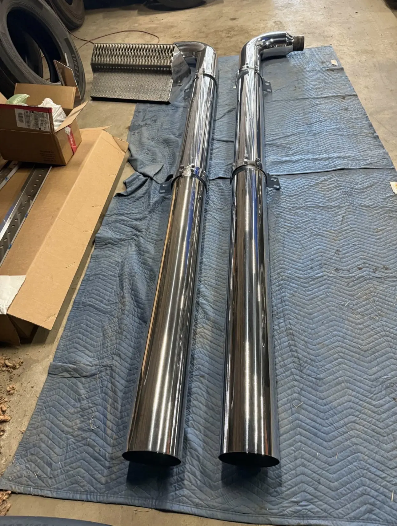 Stainless 8” Stacks